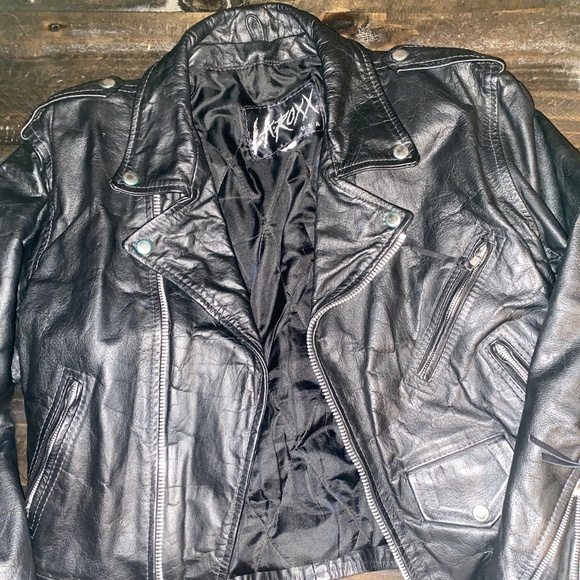 Leather Jacket LAROXX - Picture 1 of 7